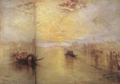 Joseph Mallord William Turner St.Benedetto.looking towards Fusina (mk31) oil painting image